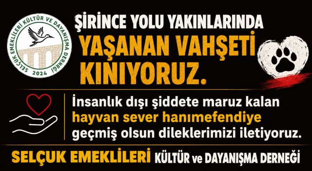 VAHŞETİ KINIYORUZ!